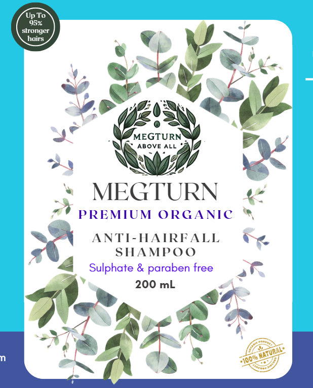 MegTurn's Natural Anti-Hairfall Shampoo