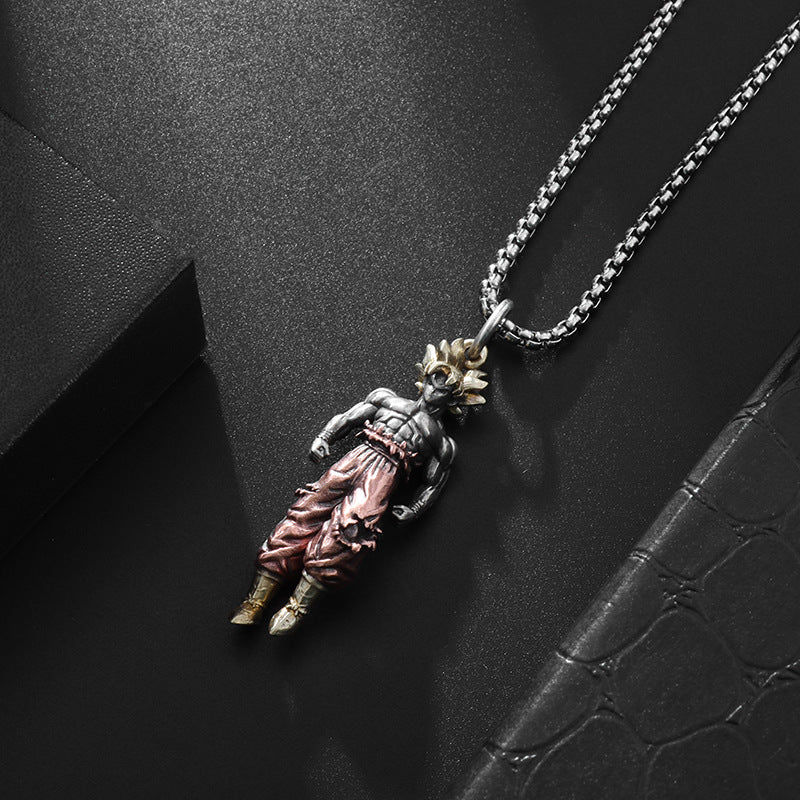 Super Saiyan Goku Pendant Necklace