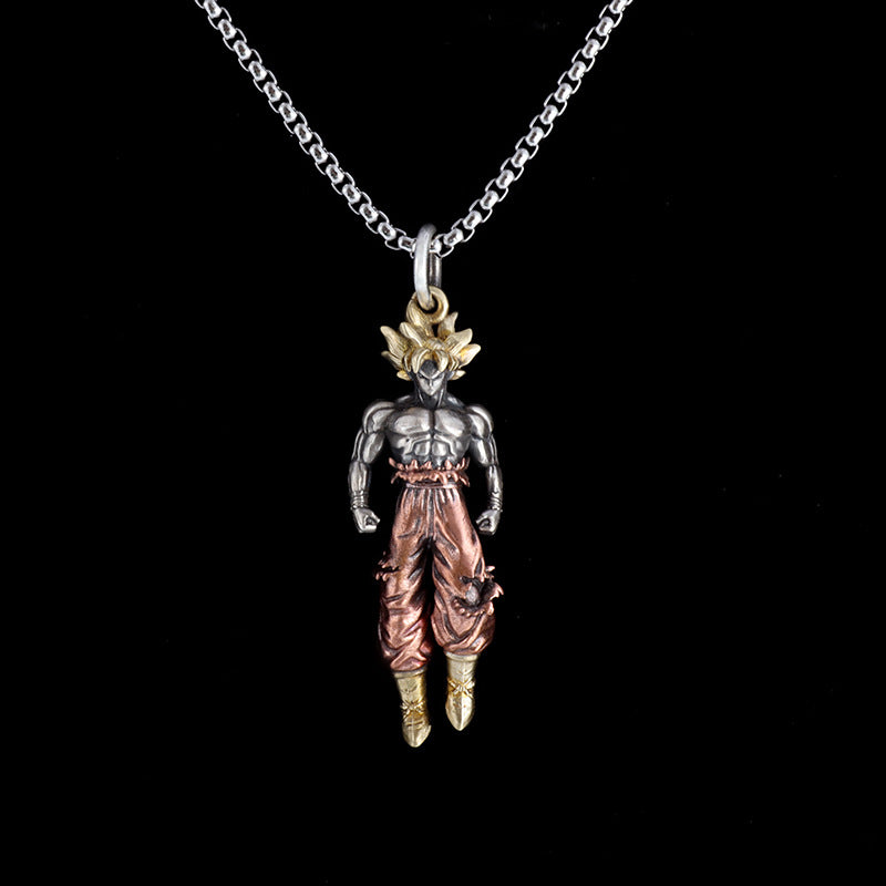 Super Saiyan Goku Pendant Necklace