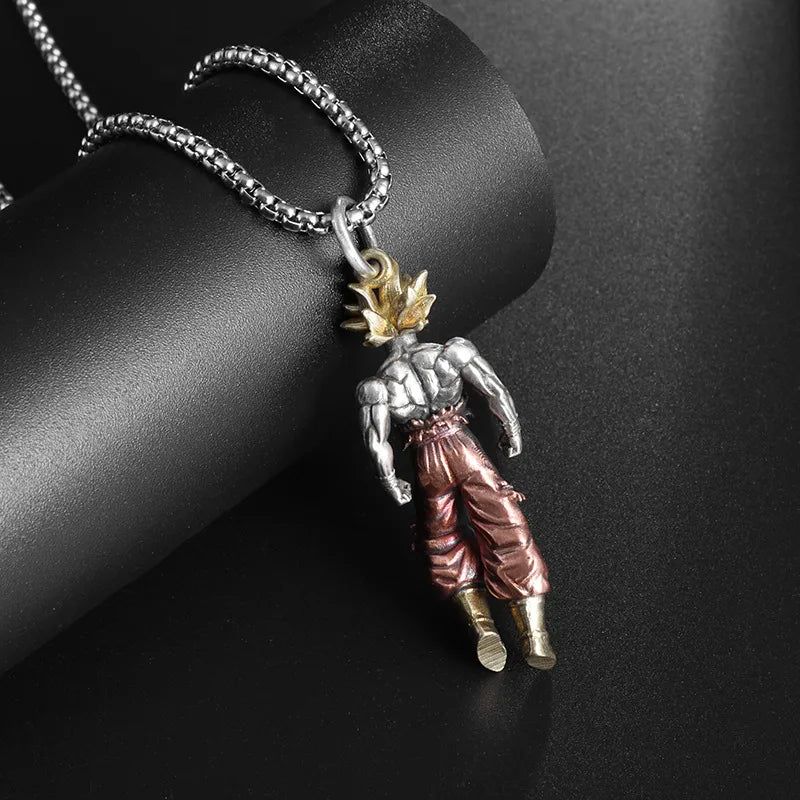 Super Saiyan Goku Pendant Necklace